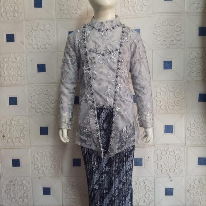 luto- Set Kebaya Kutubaru Hijab Anak Anak Free Hijab/ Kebaya Anak Keodagan/ Kebaya Wisuda