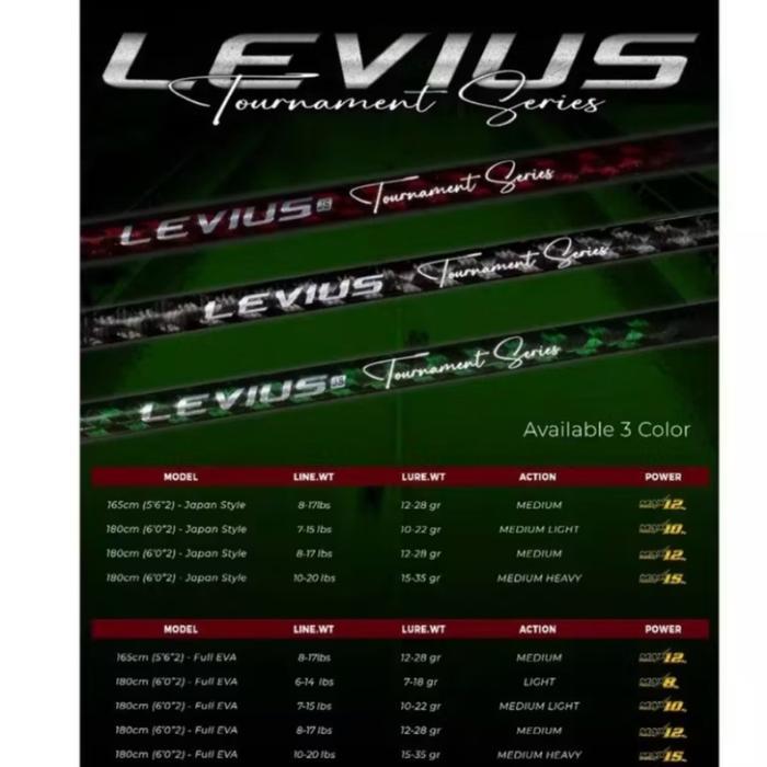 Joran Daido Levius 180 cm ( 7-15 Lbs & 10-20 Lbs )