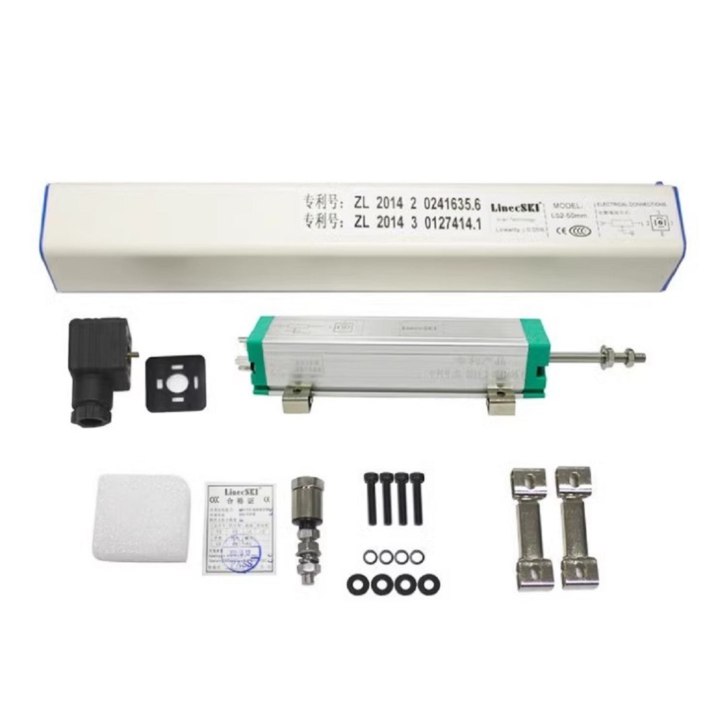 PROMO   Linec SKI Displacement Sensor LS2-50 100 110 125 130 150 175 200 225 250 275 300mm Injection