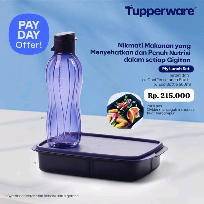 My Lunch Set Bekal Tupperware Malaysia