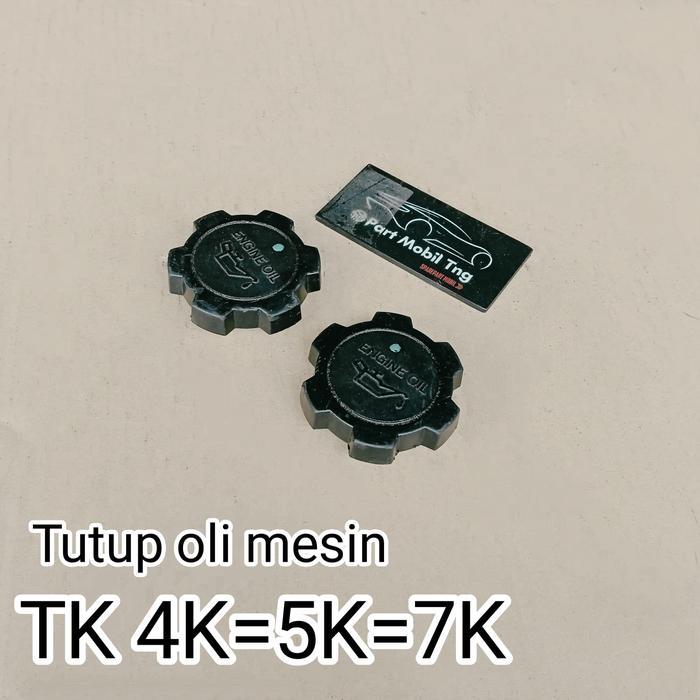 Baru Cover Tutup Oli Oil Mesin Toyota Kijang 4K 5K 7K Copotan Harga Per Pcs Ori Berkualitas