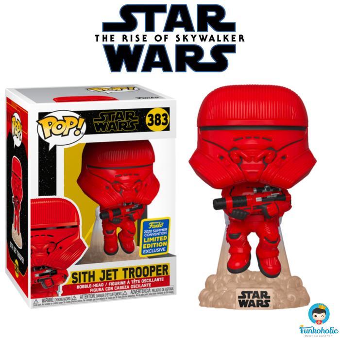 Funko Pop Star Wars Ix - Sith Jet Trooper (Flying) [Sdcc Exclusive]