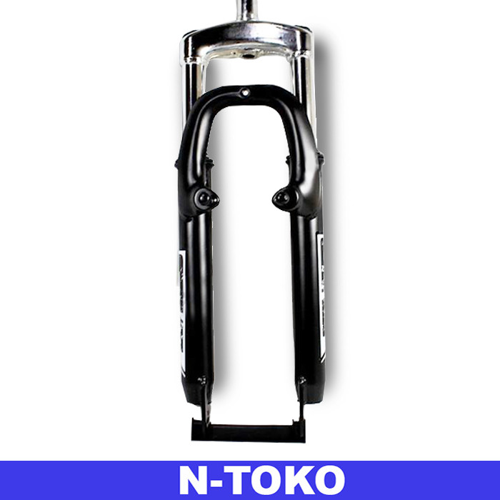 Garpu Sepeda Fork Evo Standar 26 MTB T120 Steertube 25 Hitam