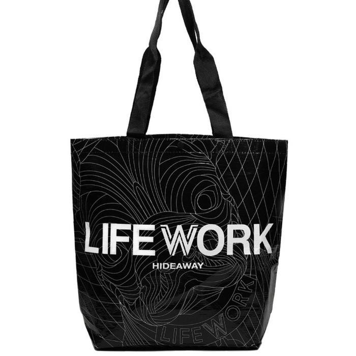 LIFEWORK Shopping Bag Black (Free) M