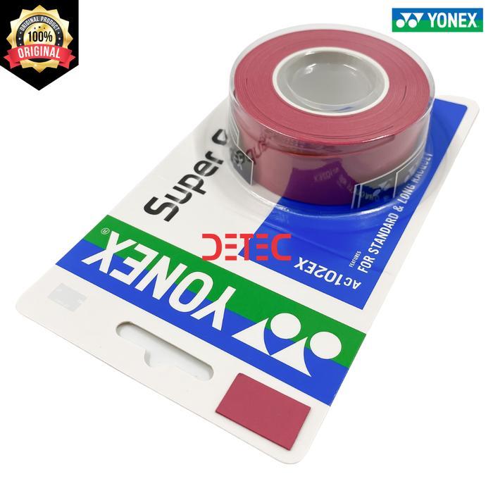 94j8- Yonex Grip Ac102Ex 3In1 Super Grap Tape - Wine Red Ac 102 Ex