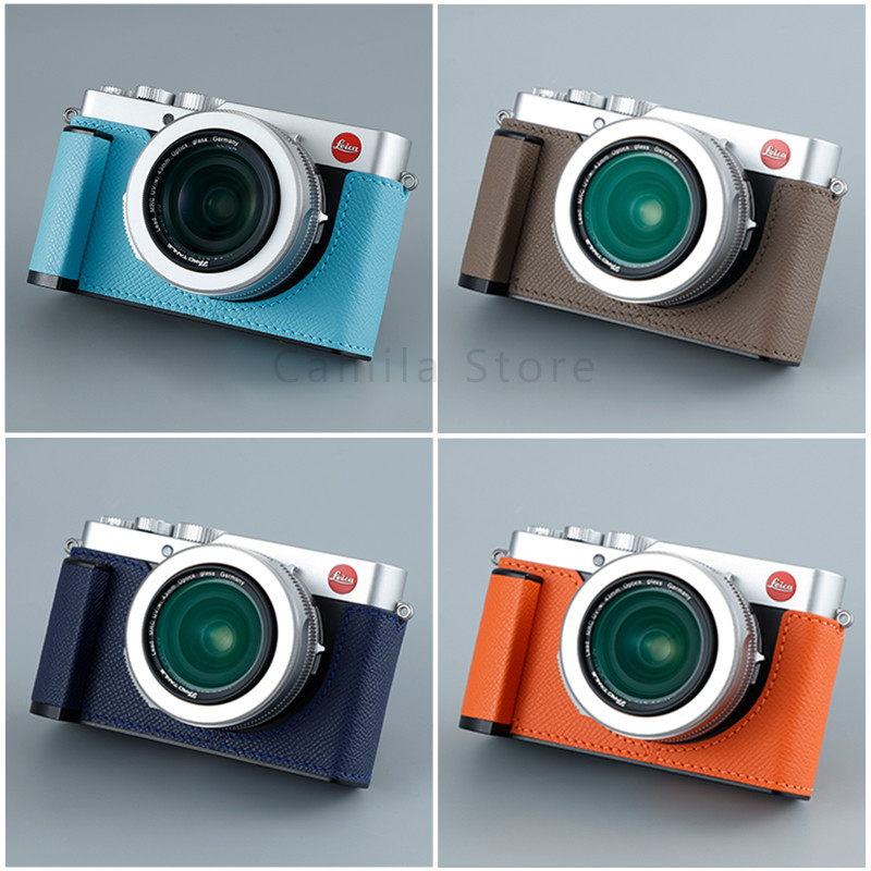 handwork Photo Camera Genuine leather cowhide Bag Body BOX Case For leica D-Lux7 D-LUX109 handgrip