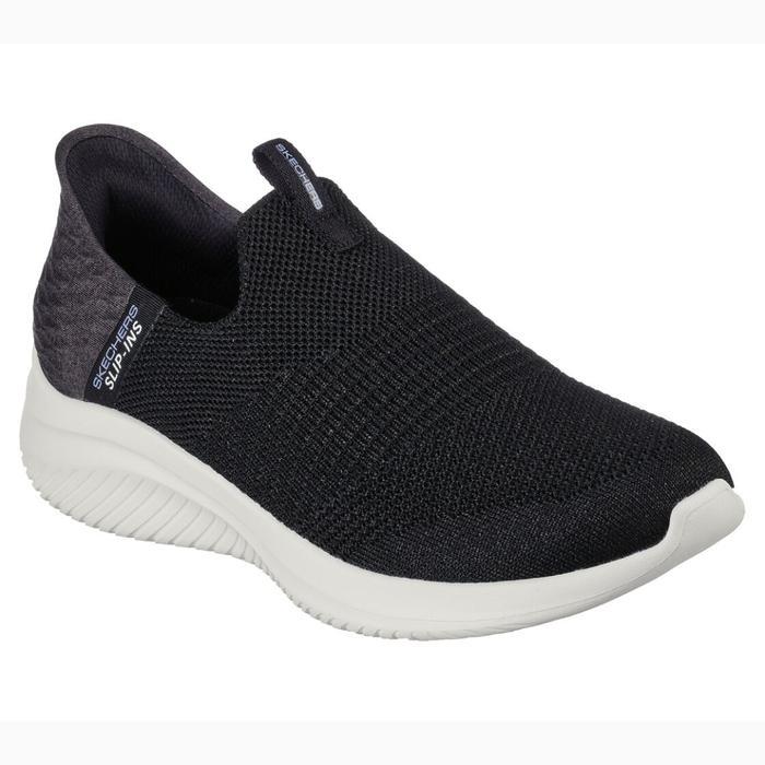 Sale Skechers Ultra Flex 3 Womens -Slip In Ultra Flex 3.0 - Black White Terlariss 