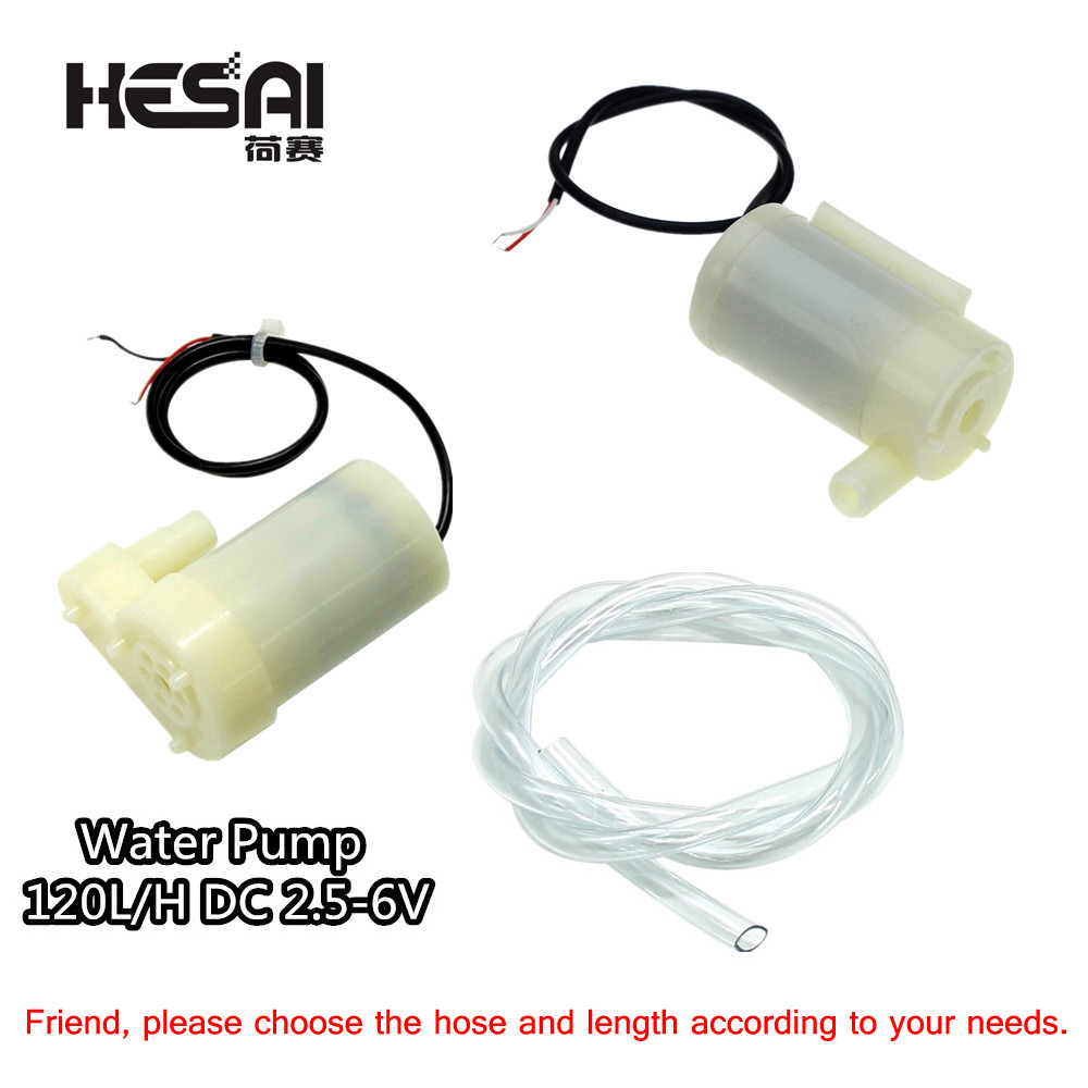 Dc 5V Usb Motor Pump Micro Submersible Water Pump Dc 2.5-6V Low Brushless Motor Pump120L/H