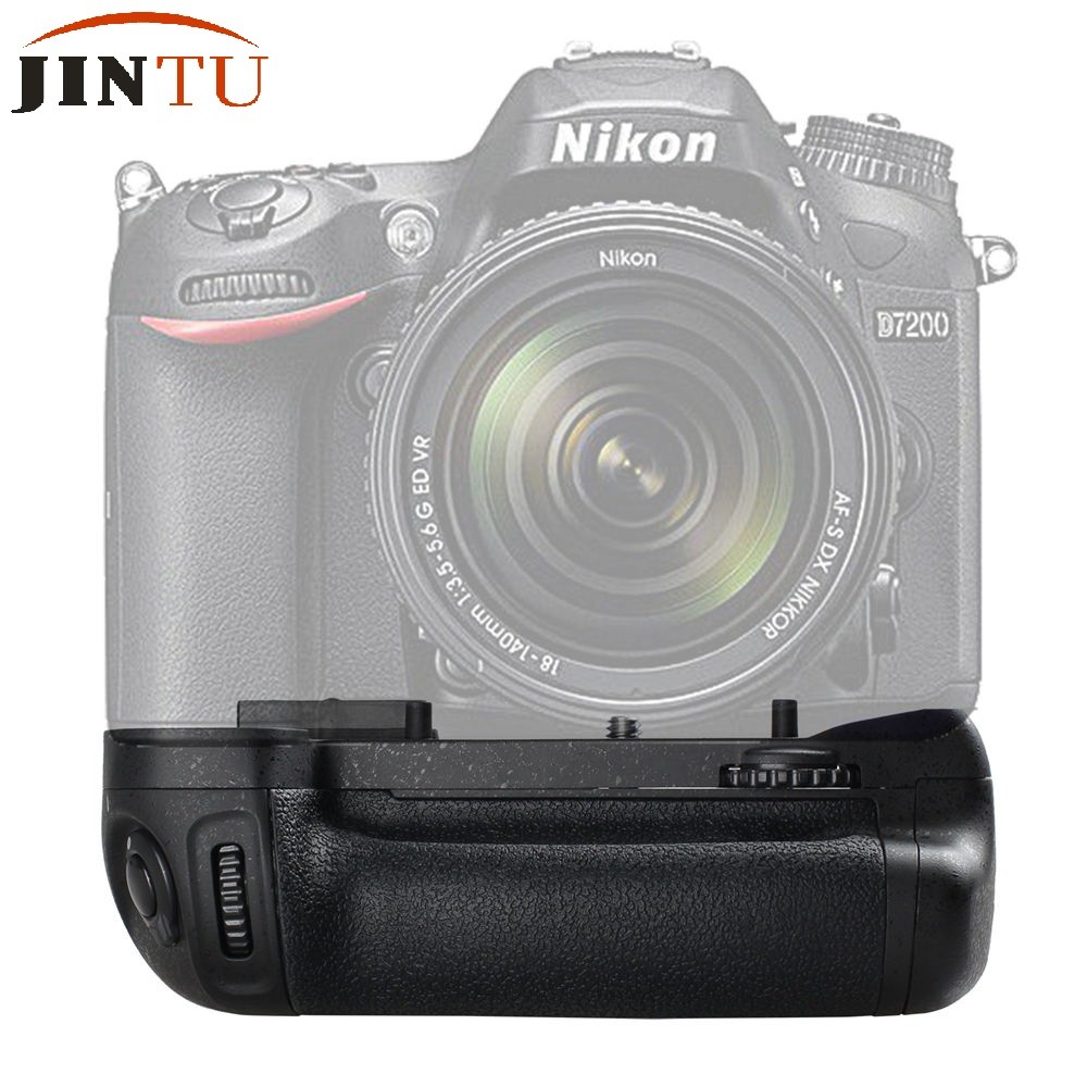 JINTU Vertical Battery Grip Pack for Nikon D7100 D7200 Digital SLR Camera Professional high quality