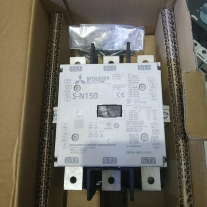 Mitsubishi Kontaktor / Contactor Sn 150/ Sn150 / Sn-150 S-N150 220V Terbaru 