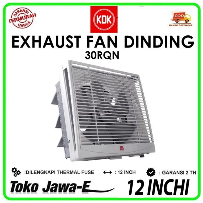 TERBARU KDK 30RQNS EXHAUST FAN/HEXOS FAN DINDING 12 INCH