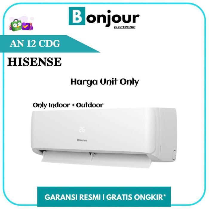 AC Murah 1.5 PK Hisense AN12CDG AC Standar 1.5PK Hisense AN 12 CDG