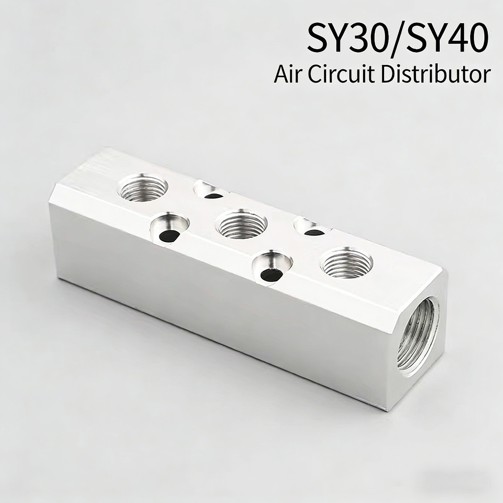 Air Exhaust Diverter 25X25 Tracheal Diverter Manifold Air Source Distribution Diverter Block