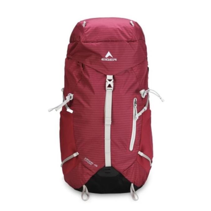 tas carrier eiger ardor 45 lunaris ws tas ransel gunung - Red