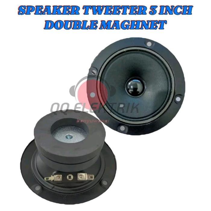 TERMURAH Speaker Tweeter 3 Inch Double Magnet untuk Yamaha KSM-900 & BMB Original Suara Jernih Bass