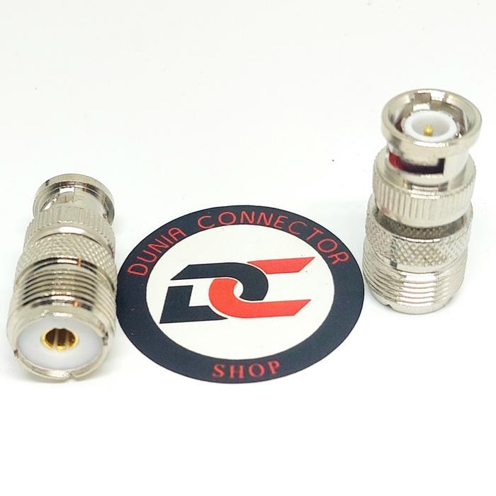 [] KONEKTOR PL FEMALE TO BNC MALE/BNC HT standar