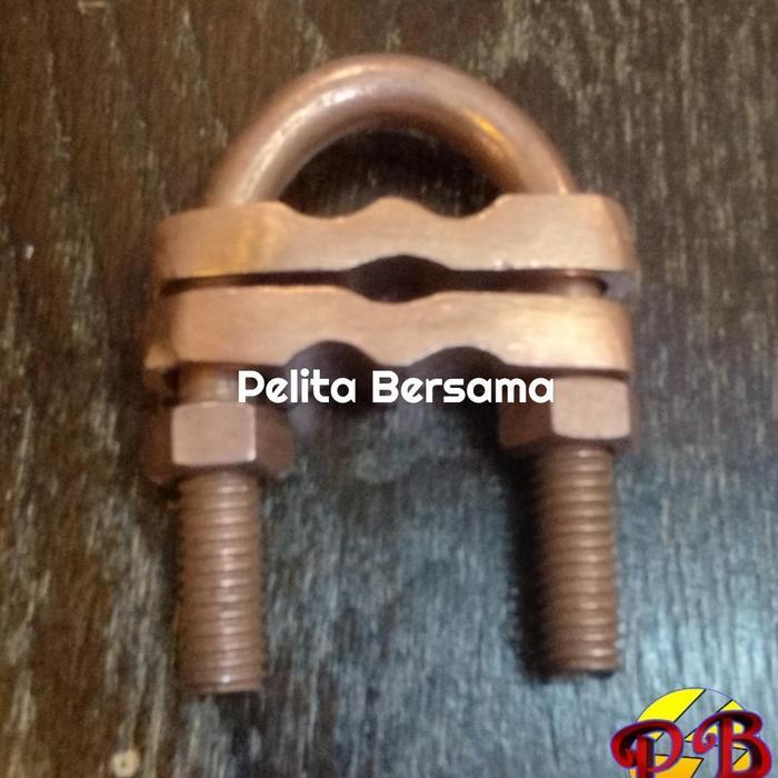TERLARIS KLEM U BOLT 1 WAY / KLEM U BOLT 1 JALUR