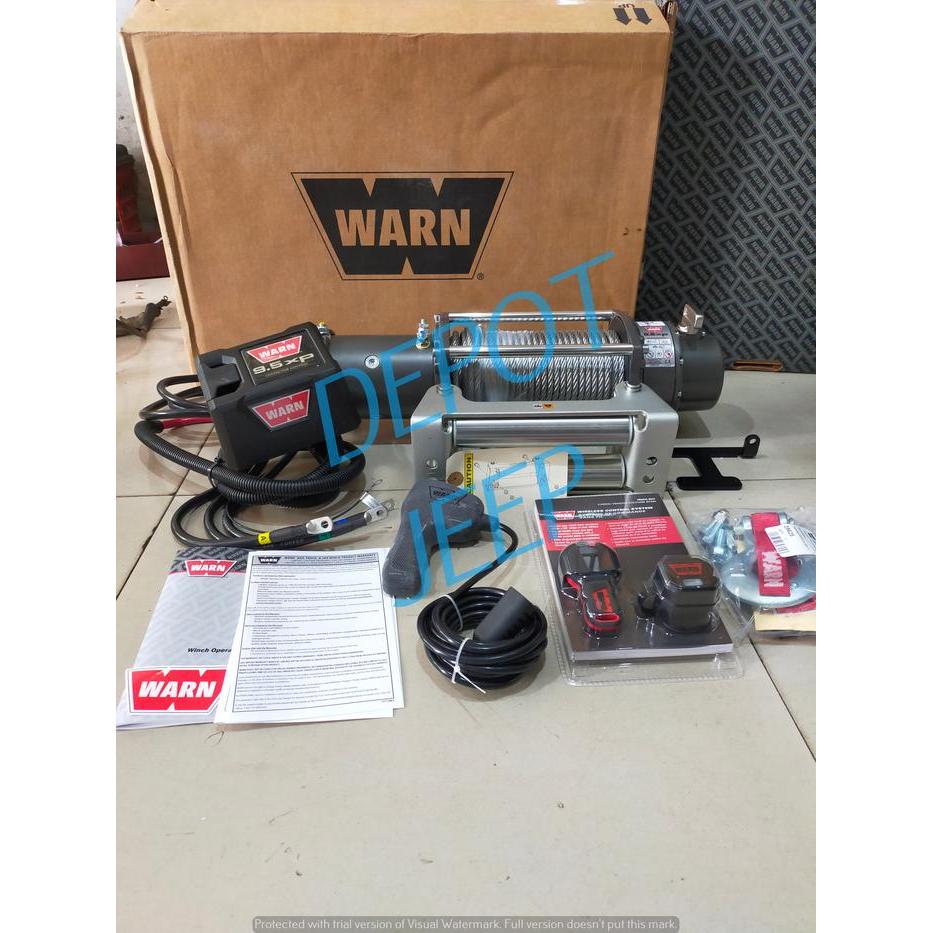 BERKUALITAS WINCH WARN 9.5 XP USA