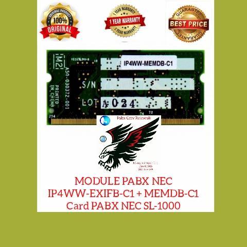 BERKUALITAS MODULE PABX NEC IP4WW- MEMDB-C1 Card PABX NEC SL-1000