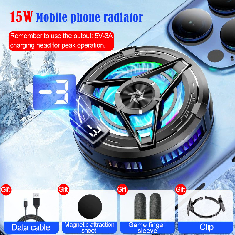 Cooling Fan Mobile Phone Cooler Fan Processor Cooler Phone Gaming Phone Cooler For Games Phone