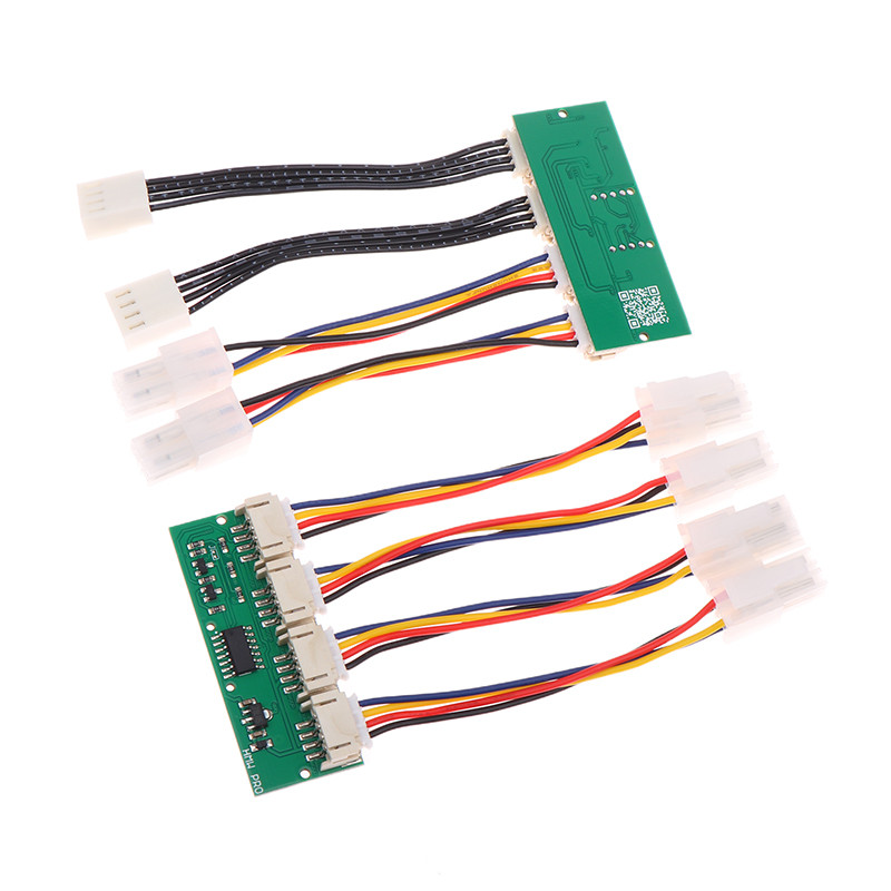 C12V 4 In 1 Square 4Pin Fan Simulator Emulator Special For Antminer S21 S19kpro T21 KS5 KS5pro Fan