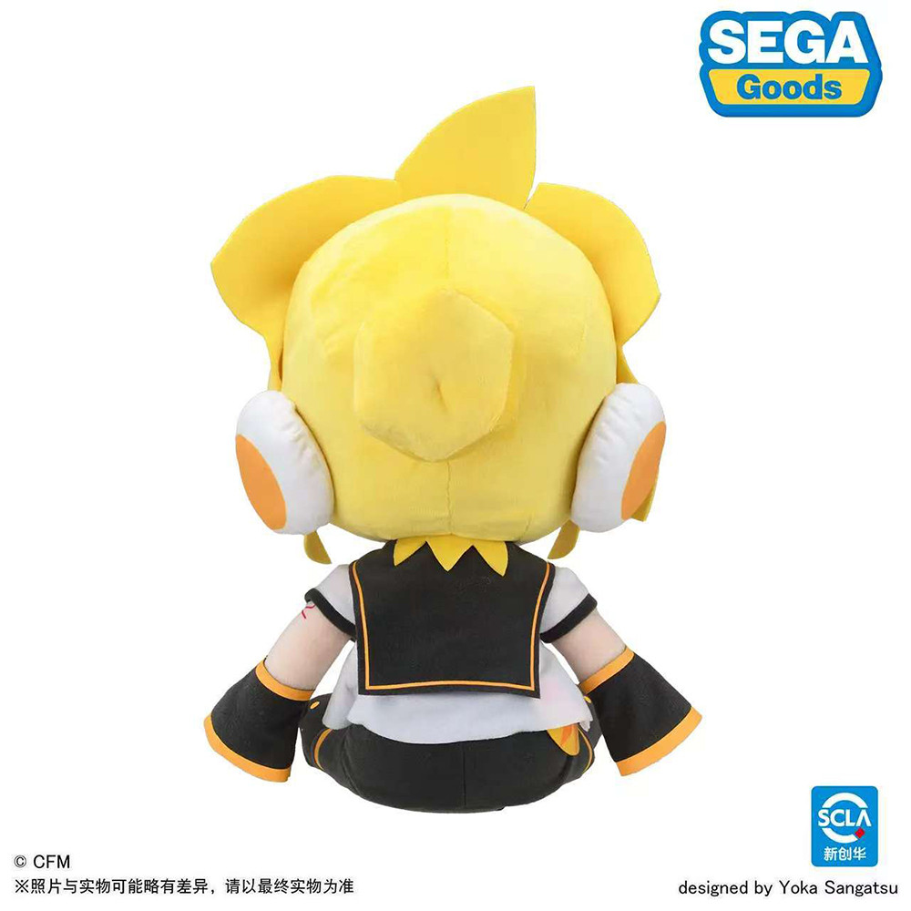 In stock SEGA VOCALOID Kagamine Len Kagamine Rin Cartoon Plush Doll Anime Peripherals Doll Pillow
