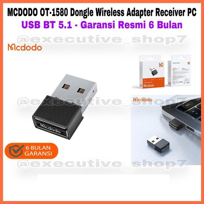 MCDODO OT-1580 DONGLE WIRELESS ADAPTER RECEIVER PC USB BT 5.1