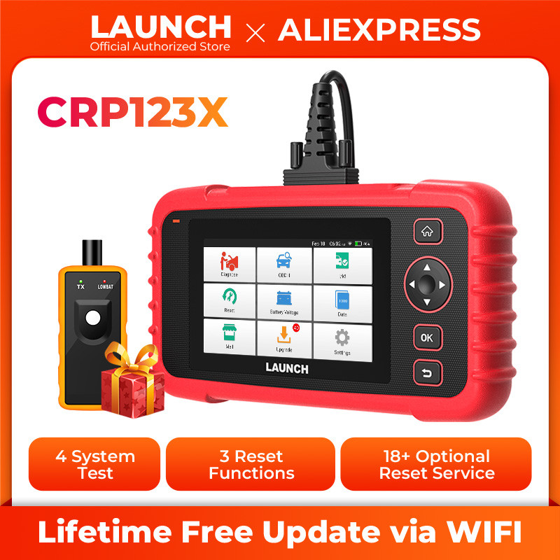 LAUNCH X431 CRP123X Car OBD2 Diagnostic Tools Obd2 Scanner Engine ABS
