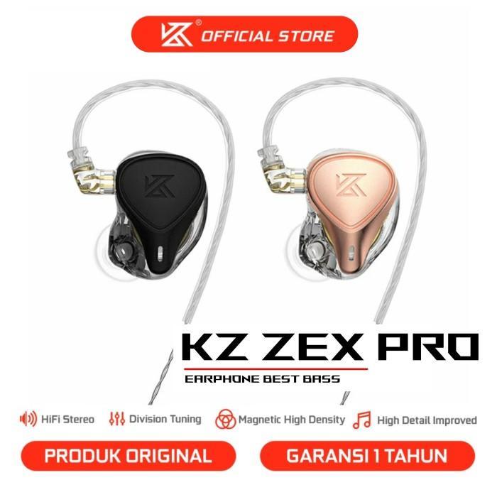 Kz Zex Pro / Kz Crn With Mic Nphone Terbaru 