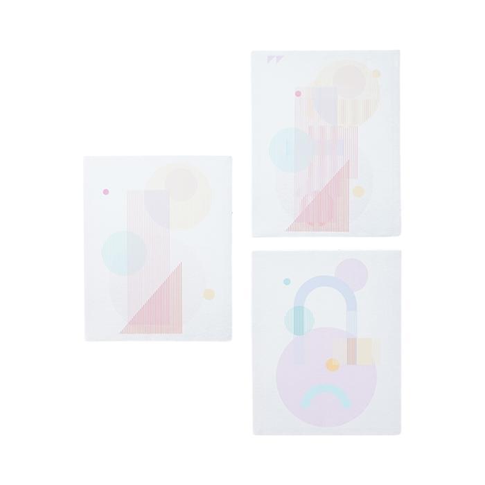 Informa Hiasan Dinding Set 3 pcs Kanvas Print Wall Art Dekorasi Dinding Wall Decoration Pajangan
