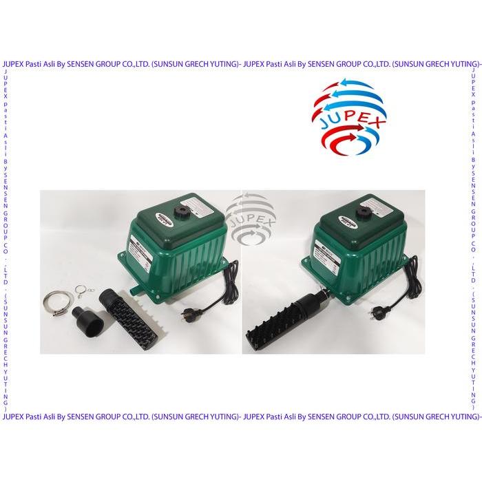 RESUN LP 200 AERATOR LOW NOISE AIR PUMP AQUARIUM POMPA UDARA KOLAM KOI