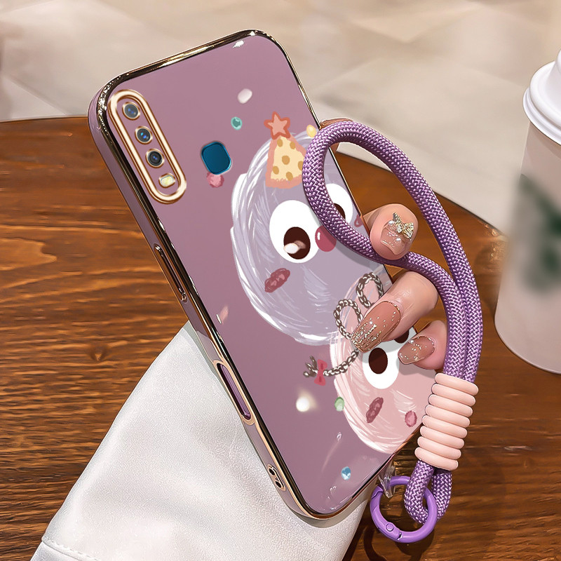 Casing HP Untuk VIVO Y12 Y12i Y15 Y17 Y3 Y3s Case Bola bulu lucu Kasing protection Cesing discount K