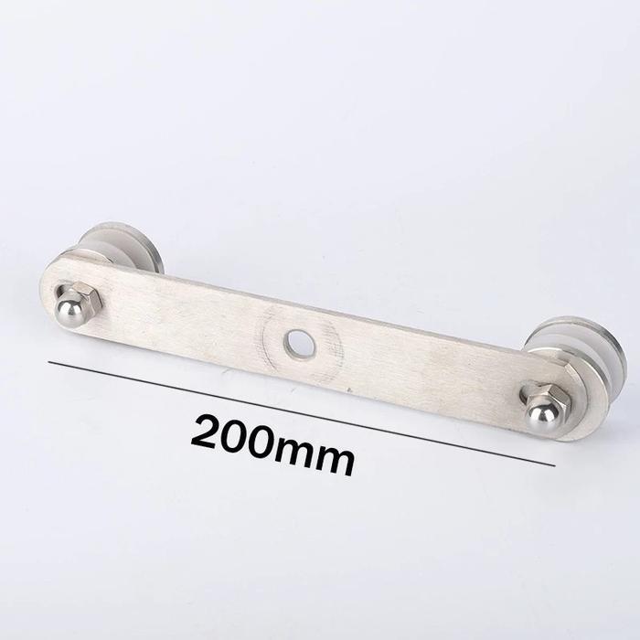 Railing Kaca Stainless /Enjepit Kaca Strip/ Railing Kaca Stainless /Single Sayap Railing Tangga