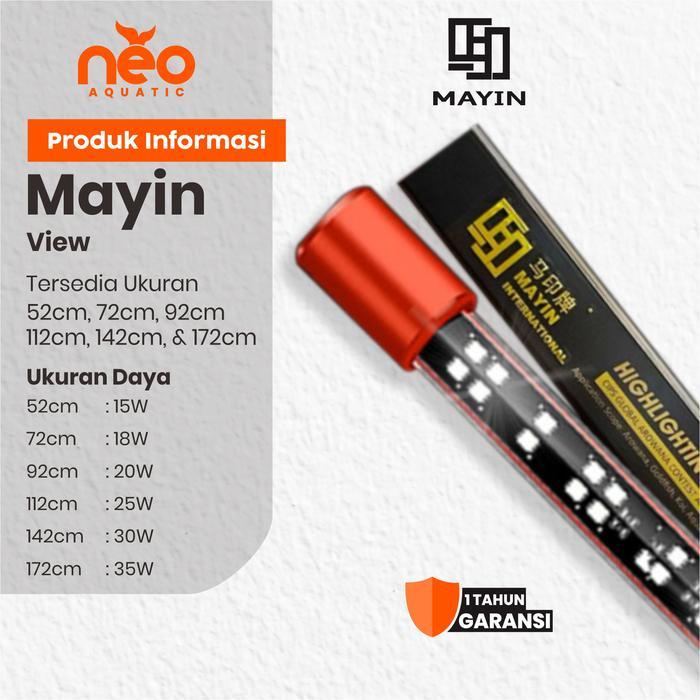 MAYIN Led View Lampu Penerangan Aquarium