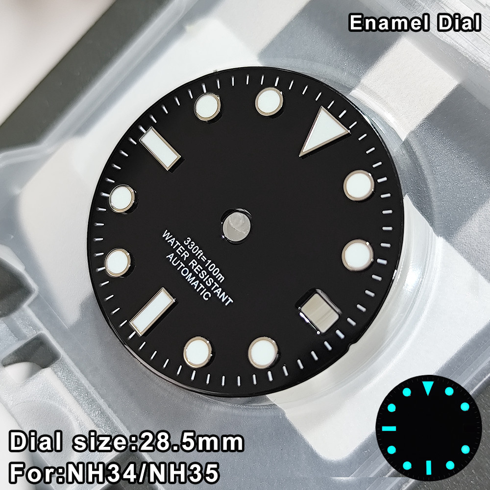 NH35 Dial NH34 28.5mm Dial NH34 GMT Dial BGW9 Blue Luminous Dial NH35 Hand NH34 Hand NH35 Single