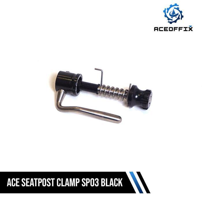 Terlariss ACEOFFIX SEATPOST CLAMP SP03 BLACK