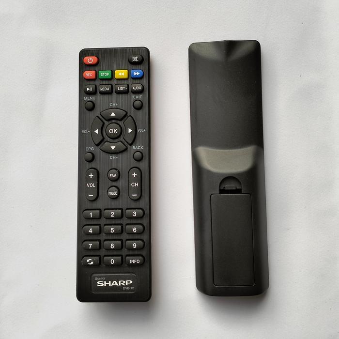 Remot Set Top Box Sharp Dd001I Remote Stb Sharp Dvb T2