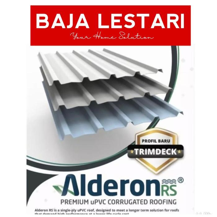 SALE  ATAP ALDERON RS - SINGLE LAYER - TRIMDECK ORIGINAL