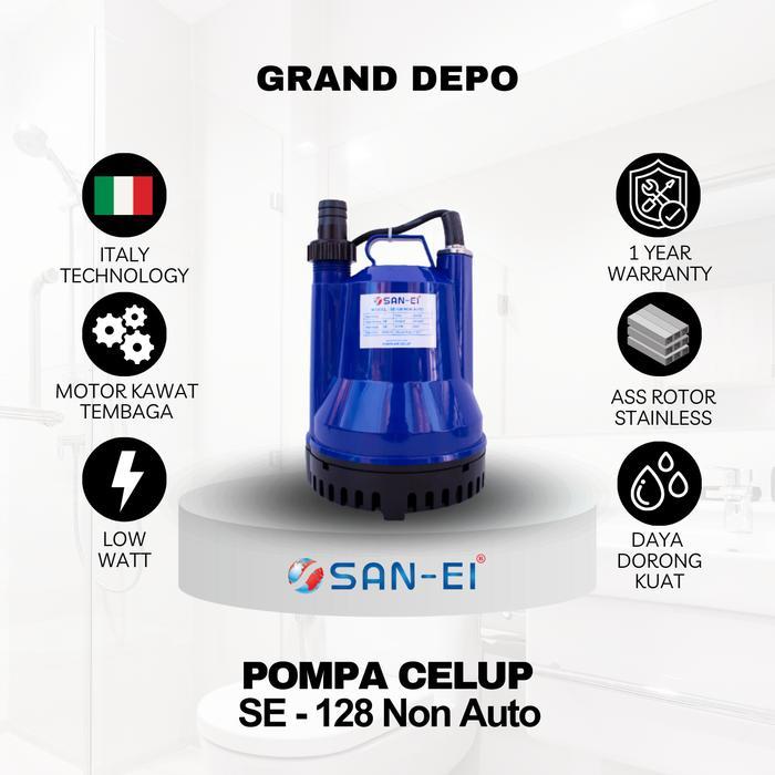 Pompa Air Celup Se 128 Non Auto San Ei / Pompa Celup San Ei