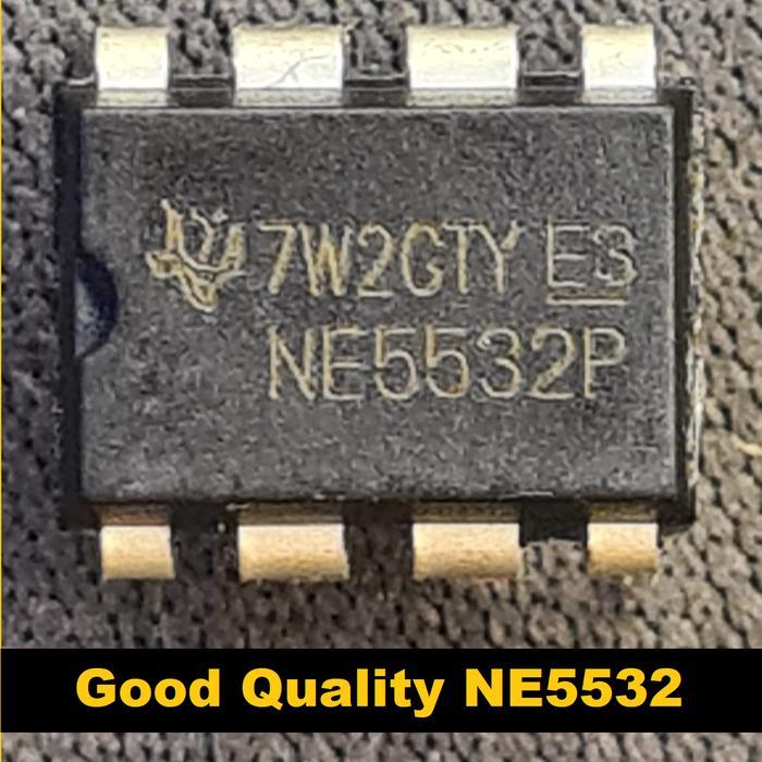 IC NE5532P DIP8 Dual Op-Amp PreAmp 5532 - Low Noise