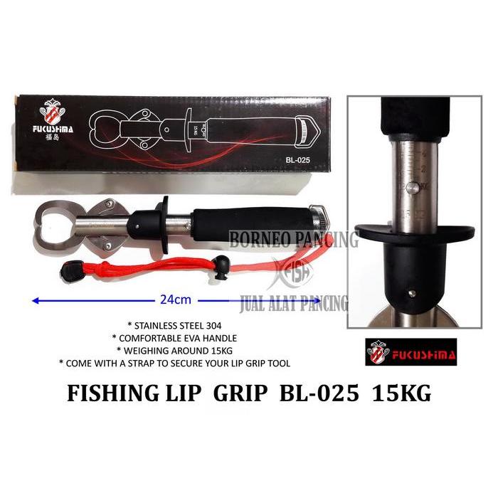 TERMURAH Fukushima Fishing Lip Grip BL-025 15Kg READY STOCK