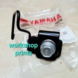 TERLARIS Besi breket 50C holder pegangan dudukan tahanan selang rem cakram belakang Jupiter MX 135