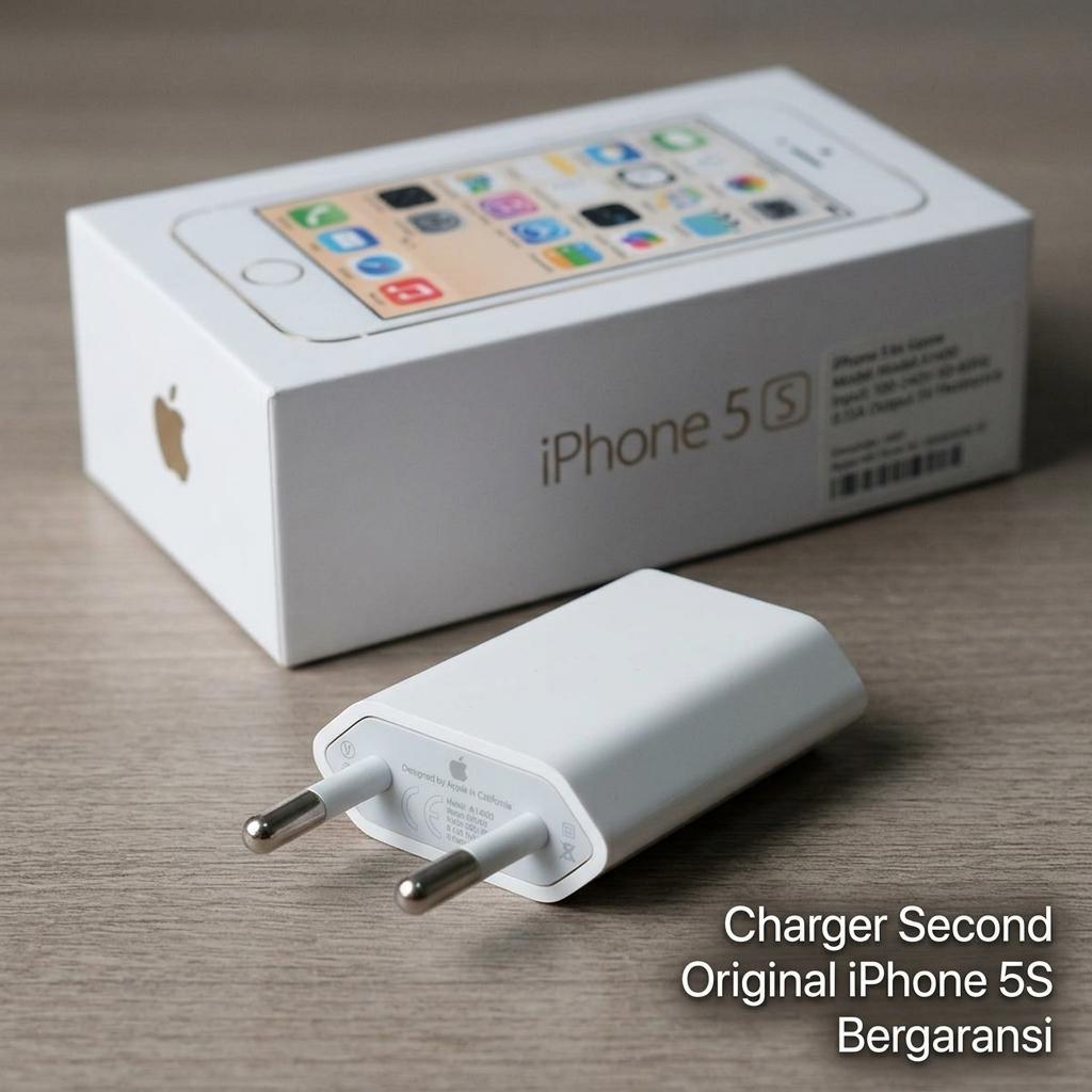 Batok Cas Apple A2118 Original Second Bekas 5W 1A Cocok Untuk iPhone 5S Cas Stabil Aman