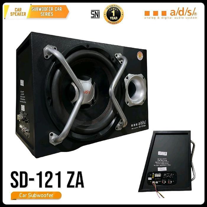 // Speaker Mobil Subwoofer Ads Sd-121Za 12 Inch Full Woofer Basstube Car //