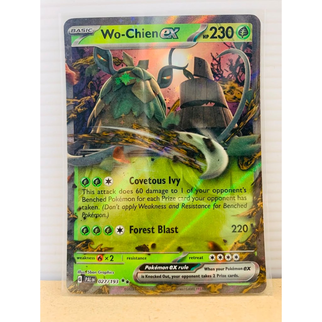 Wo-Chien ex #27 Pokemon Paldea Evolved