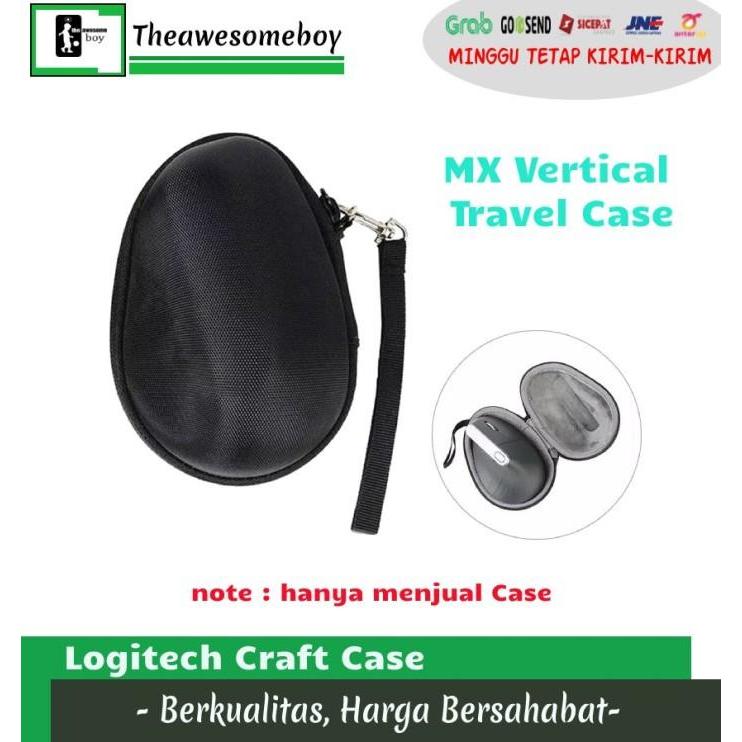 Logitech Mx Vertical Mouse Hard Case Casing Eva Cover