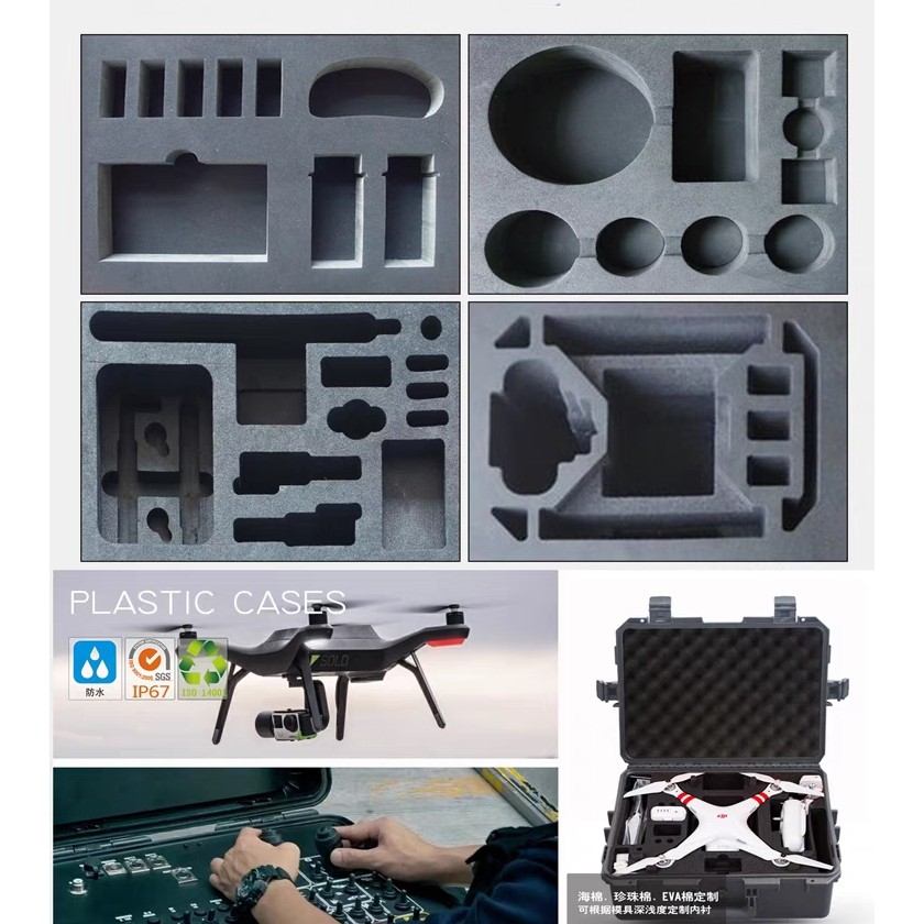 Plastic Safety Toolbox Equipment Case Toolbox terproof Hard Case Tool Box Pelican Case Storage