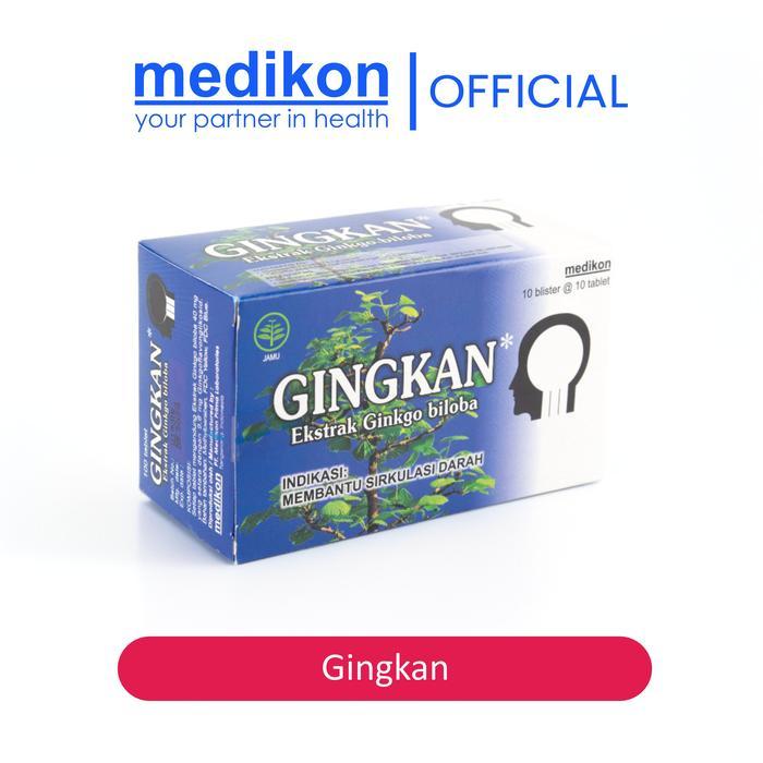 Medikon Gingkan Ekstrak Gingko Biloba