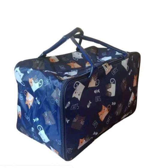 Promo Travel Bag Jumbo Tas Pakaian Jumbo Tas Mudik Jumbo Tas Travel Jumbo Kanvas Kulit Sintetis