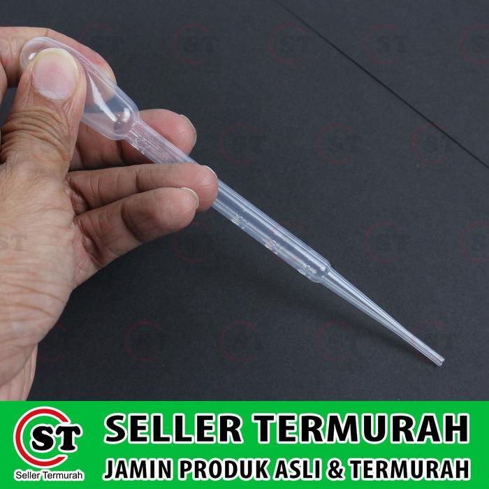 Pipet Plastik 3ml Pipet Obat Pipet Tetes Suap Susu Makan Hewan Kucing